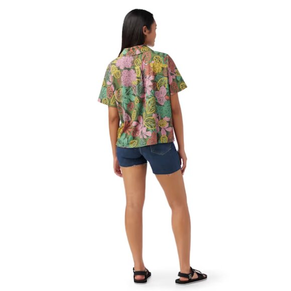 Women’s Everyday Party Short Sleeve Button Down - Picture 2 of 7